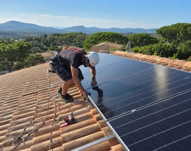 Installateur panneaux solaires Saint-Victor-de-Malcap — pose photovoltaïque sur toiture